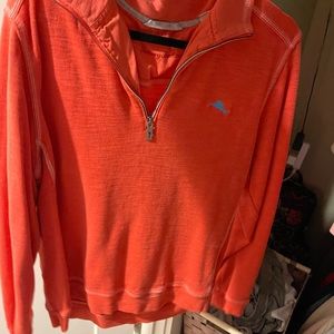 Orange tommy bahama sweater